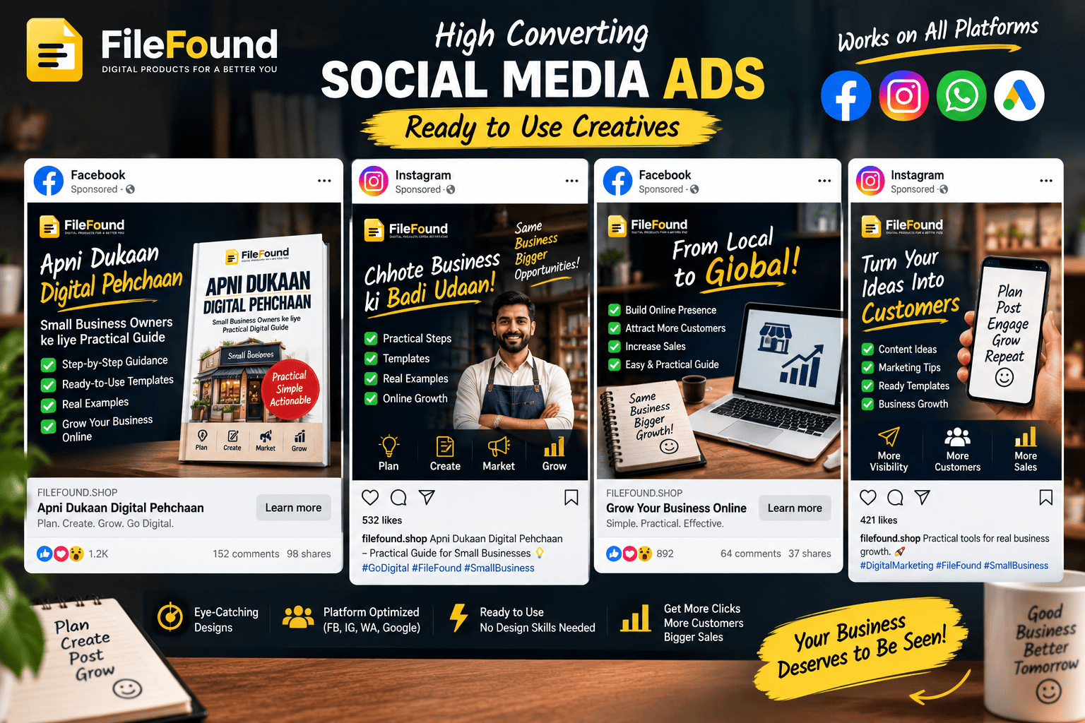 Ads dashboard visual